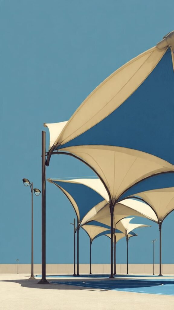 تركيب مظلات مدارس الرياض